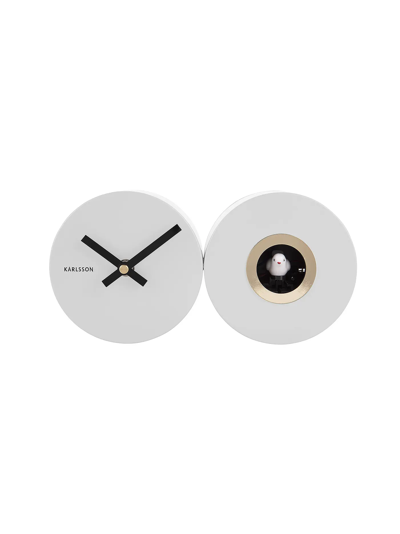 KARLSSON | Wanduhr CUCKOO DUO White | 